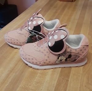 Disney girls pink shoes size 10